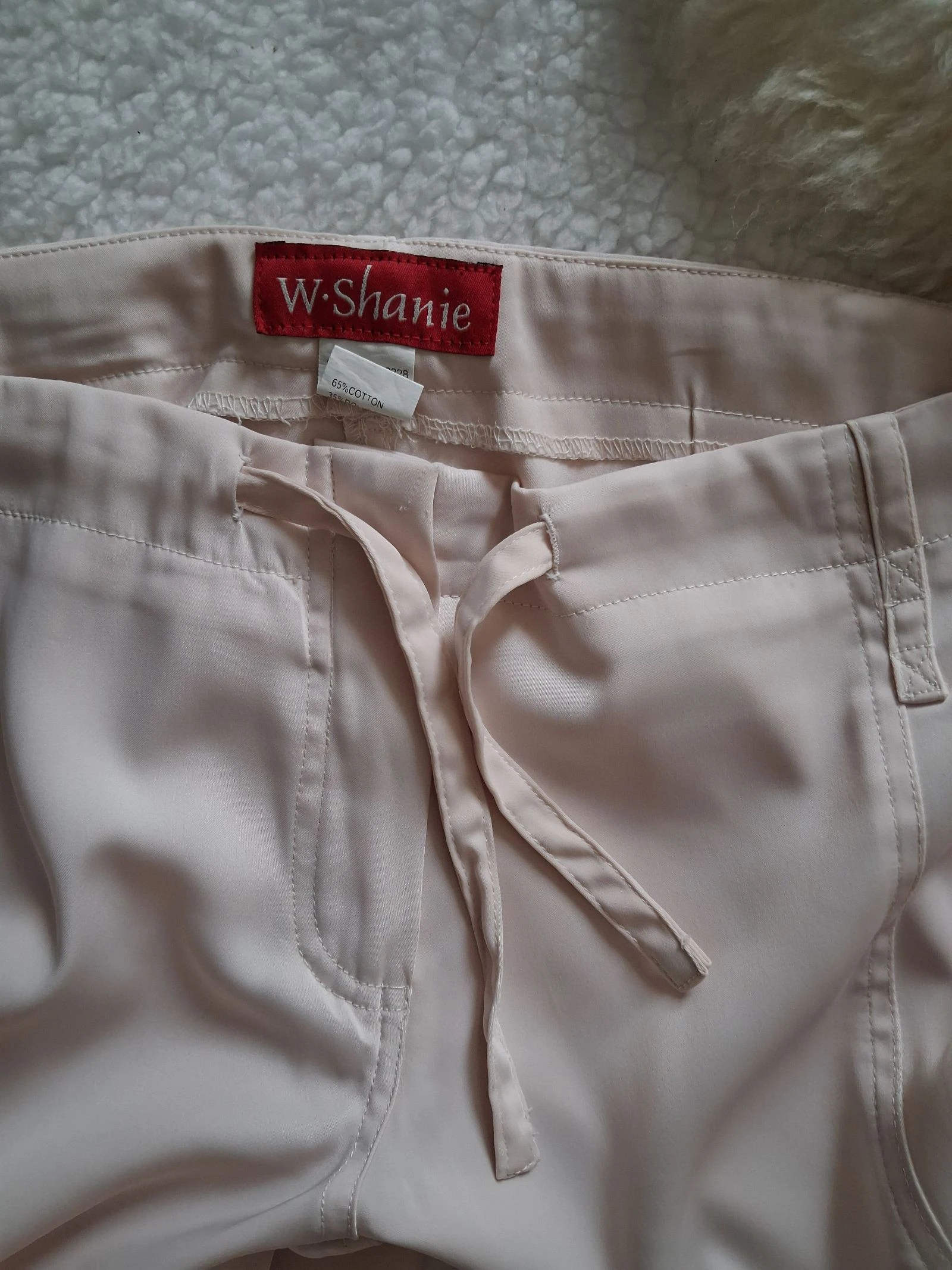 Pantalón cargo para mujer rosa pálido/nude talla 38 – photo 8